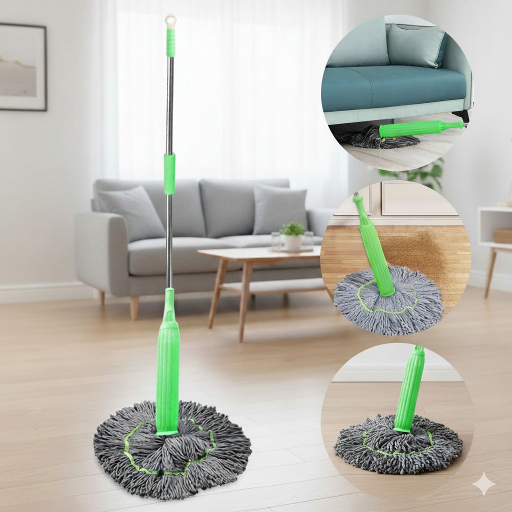 Self-twisting Water Rotating Mop